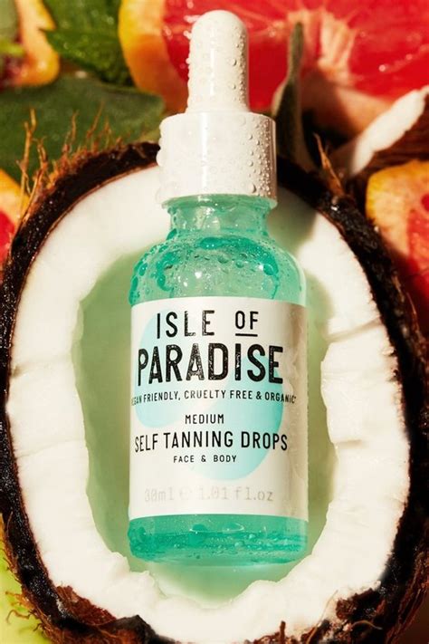 isle of paradise self tanning drops.